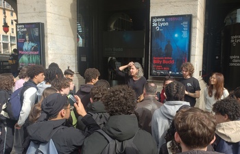 En visite à l'Opéra de Lyon