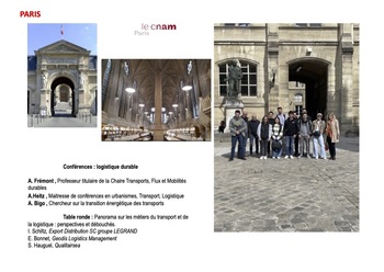 Mobilités et incubateur, Invitation au Cnam Paris