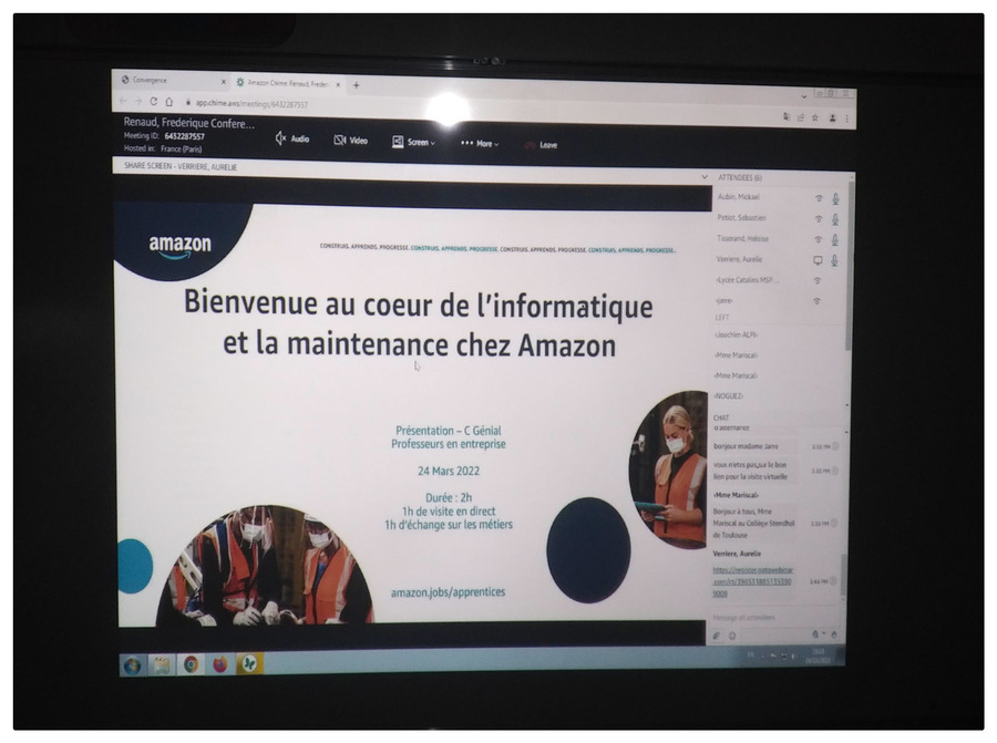 Webinaire Amazon - Maintenance centre distribution