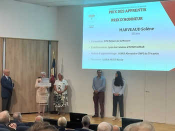 Cérémonie départementale du Prix des apprentis